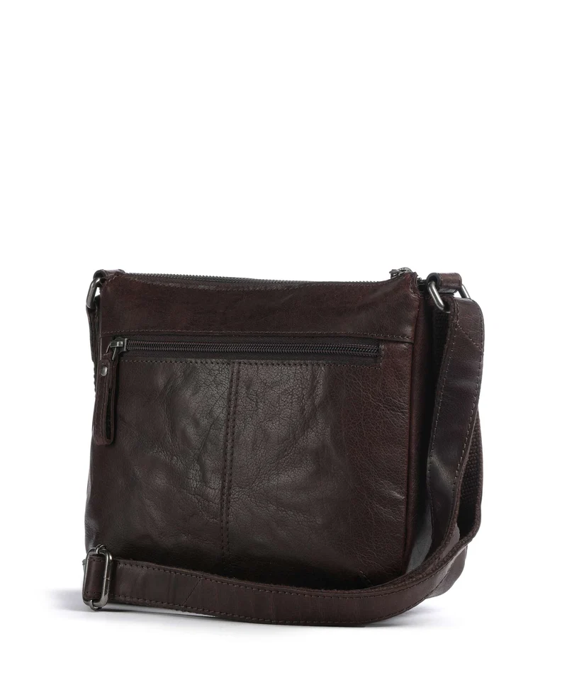 Spikes & Sparrow Bronco Jinthe Umhängetasche dark brown