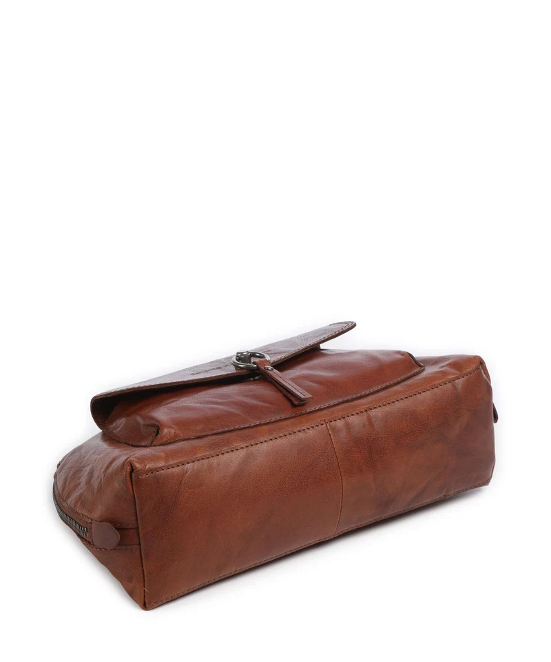 Spikes & Sparrow Bronco Thyrza Schultertasche brandy