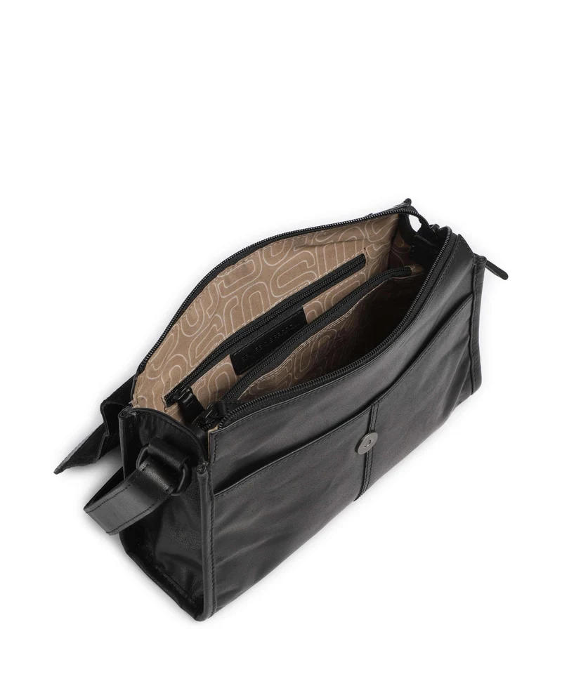 Spikes & Sparrow Bronco Belle Umhängetasche black