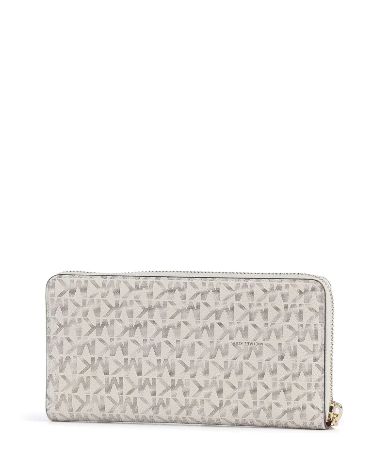 Michael Kors Jet Set Large Geldbörse vanilla/acrn