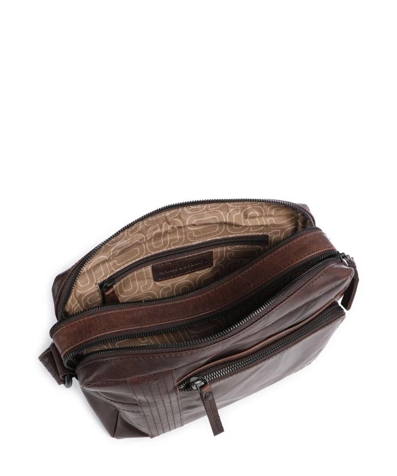 Spikes & Sparrow Bronco Ayden Umhängetasche dark brown