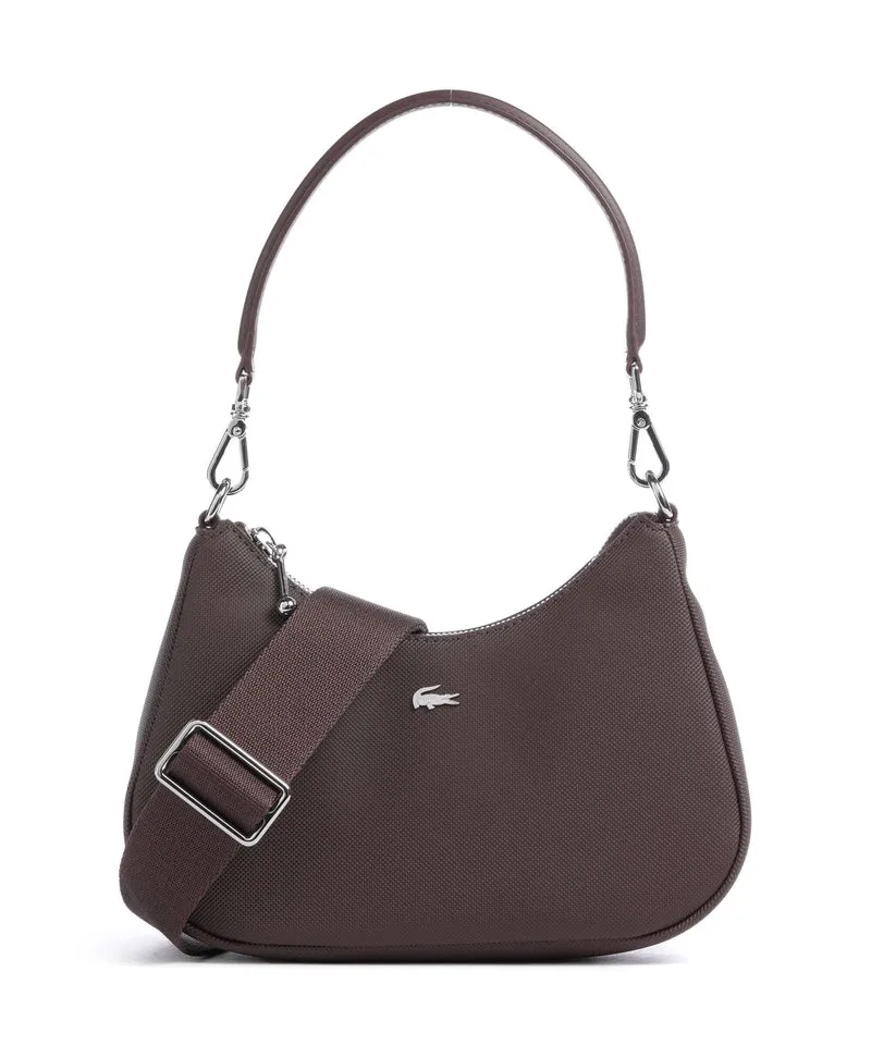 Lacoste Daily City Schultertasche fudge