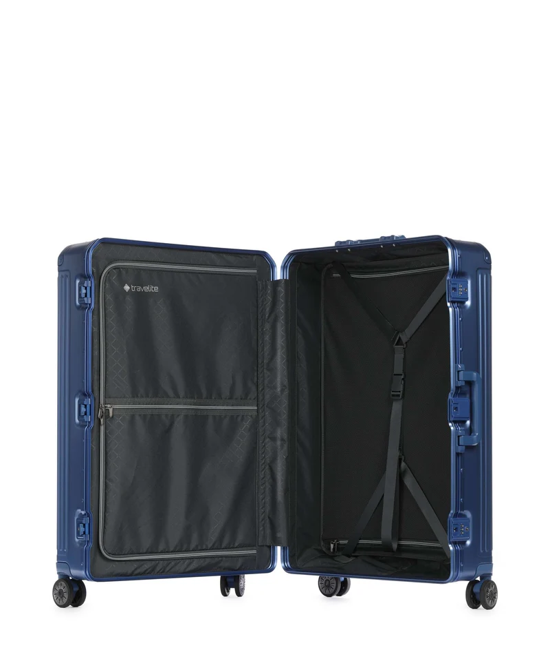 Travelite Next 2.0 4-Rollen Trolley blue