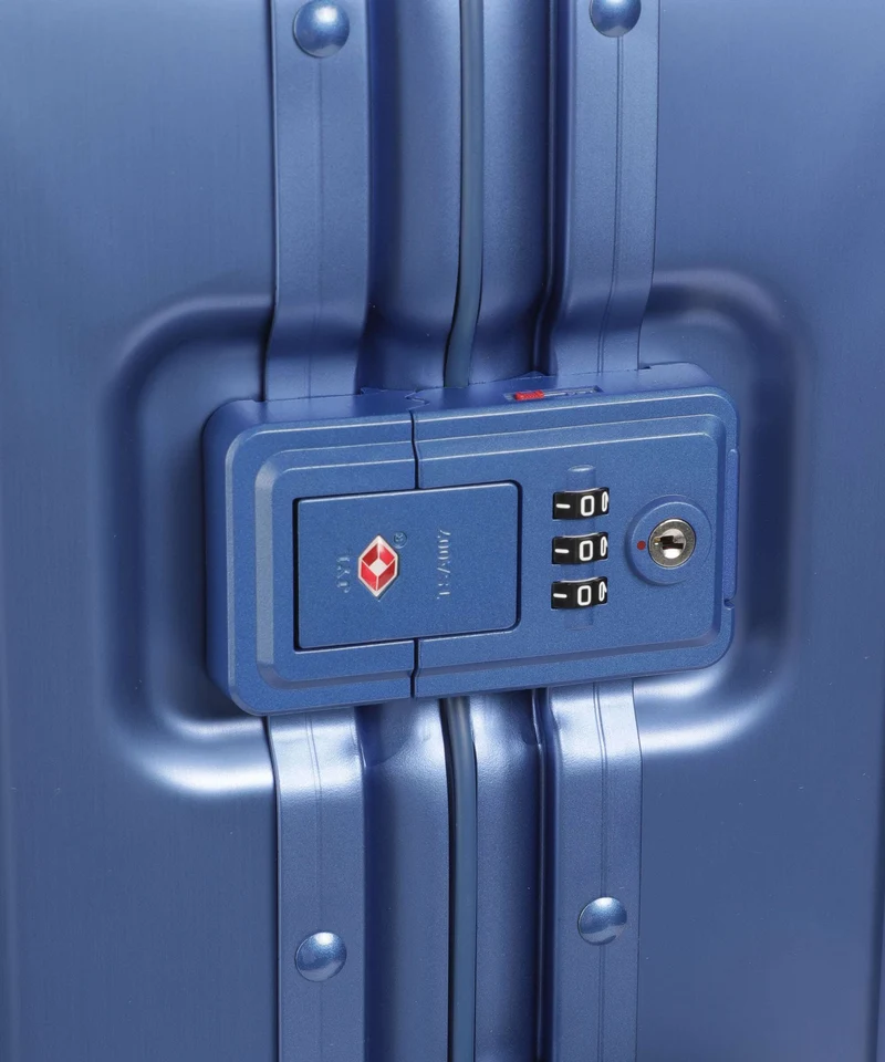Travelite Next 2.0 4-Rollen Trolley blue