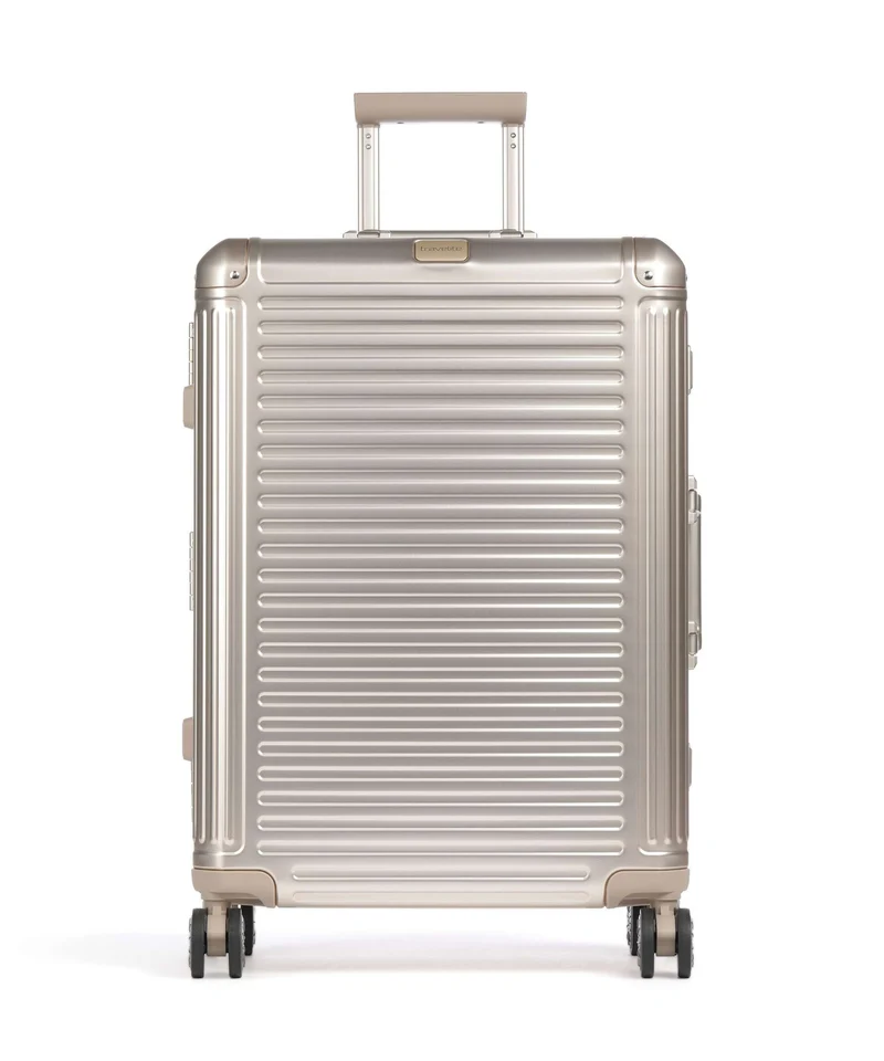 Travelite Next 2.0 4-Rollen Trolley champagne