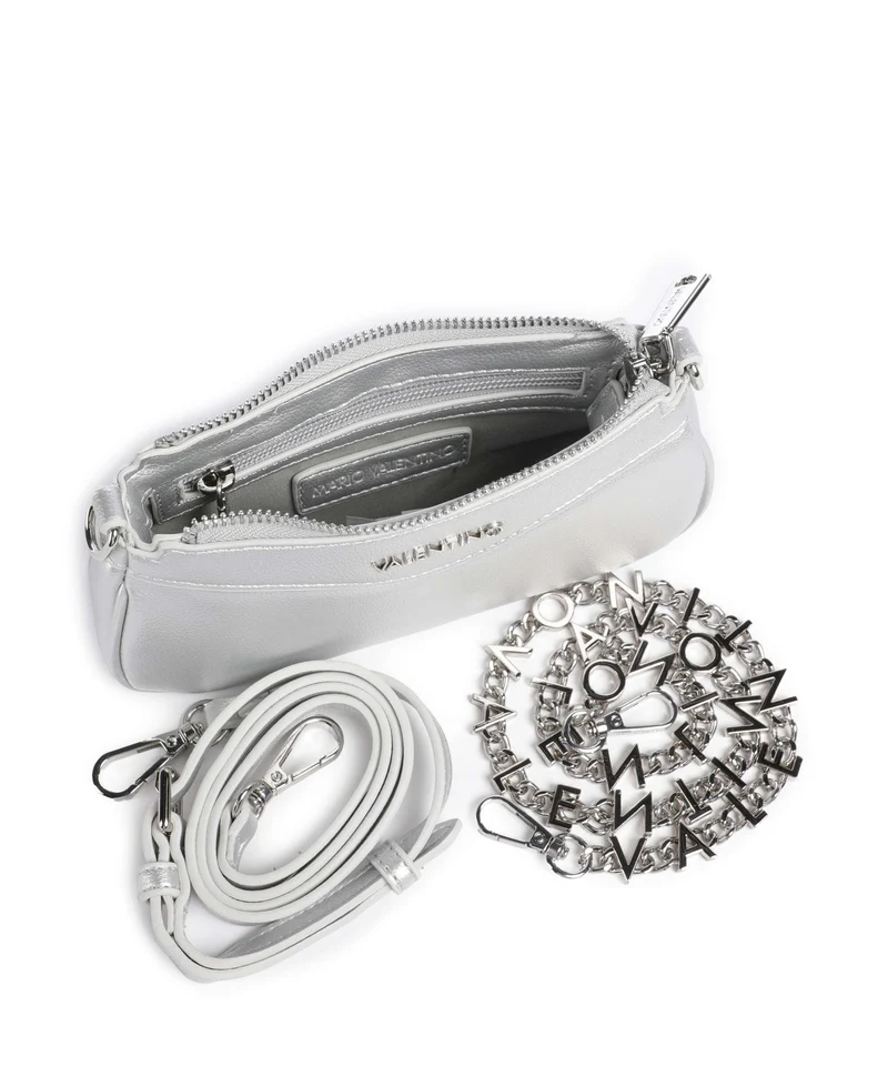 Valentino Bags Elly Schultertasche argento