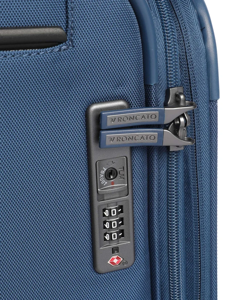 Roncato Gateway 4-Rollen Trolley blue