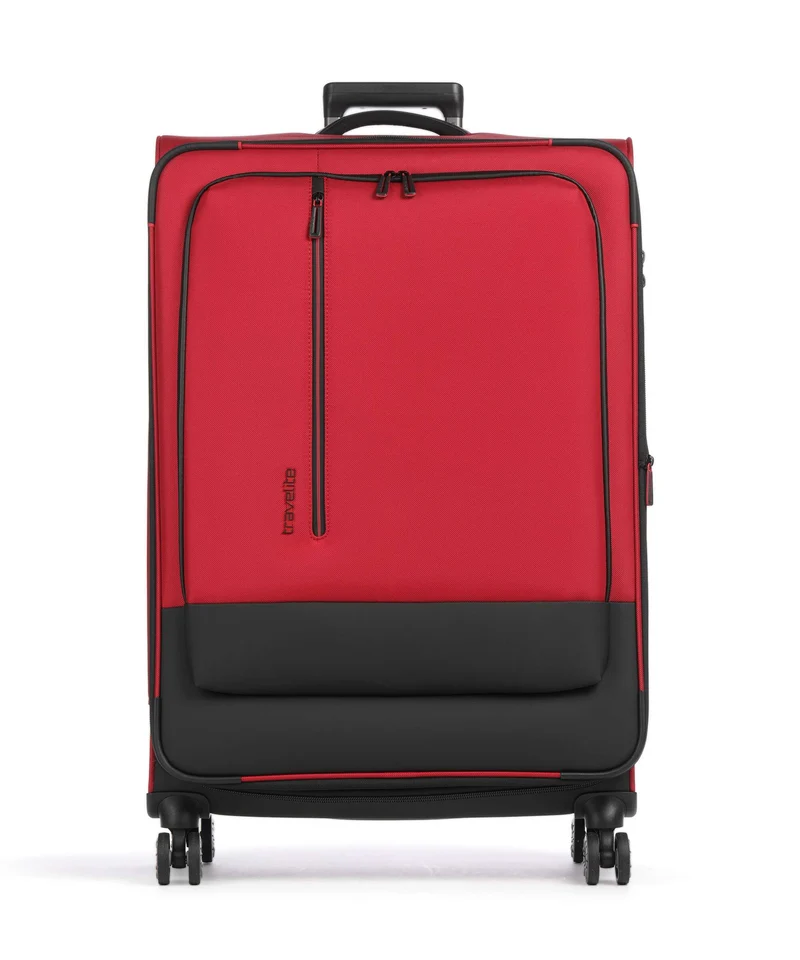 Travelite Crosslite 4-Rollen Trolley red