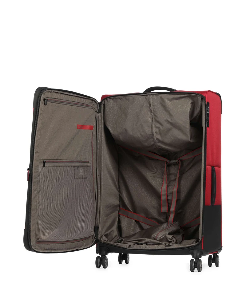Travelite Crosslite 4-Rollen Trolley red