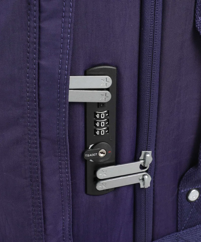 Kipling Basic Spontaneous M 4-Rollen Trolley moonlit blue