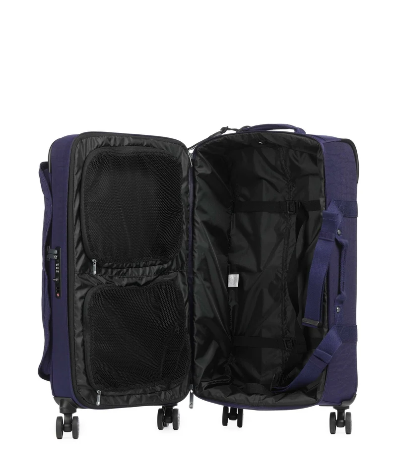 Kipling Basic Spontaneous M 4-Rollen Trolley moonlit blue