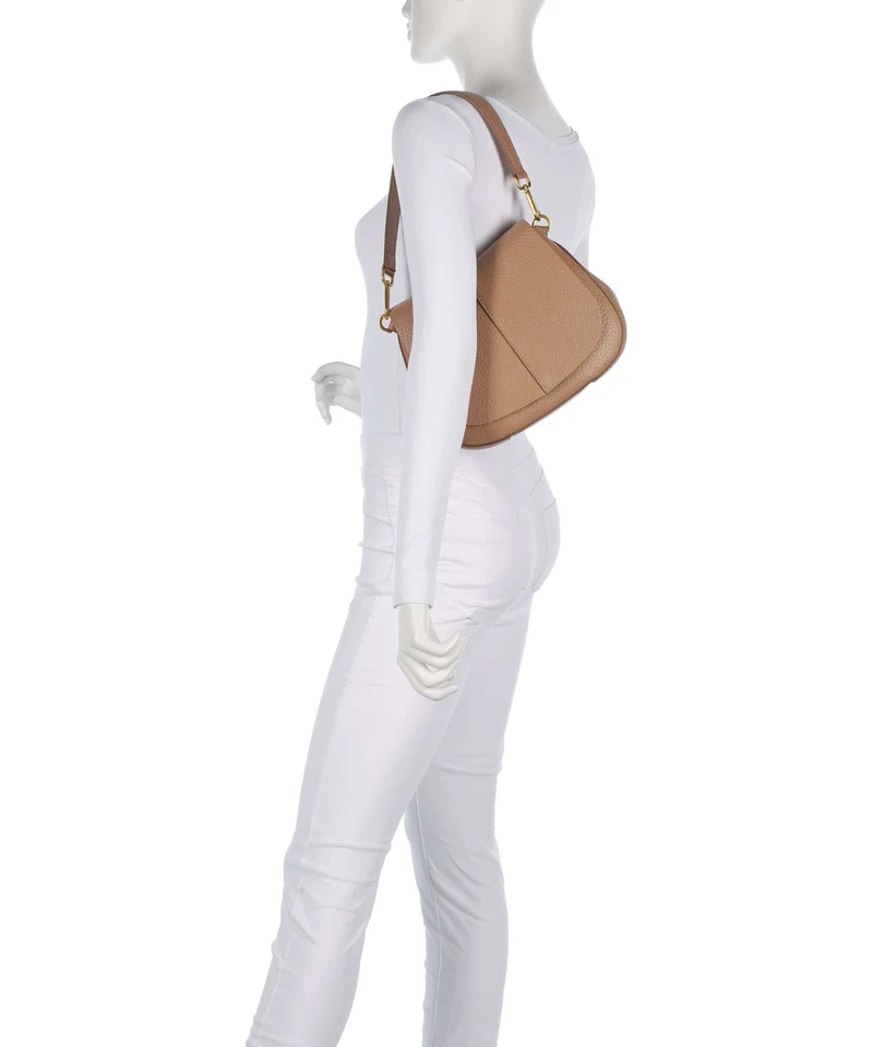 Gianni Chiarini Helena Round Schultertasche clay
