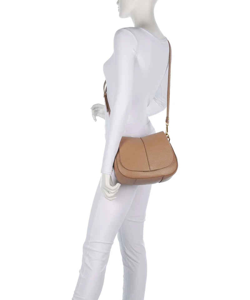 Gianni Chiarini Helena Round Schultertasche clay