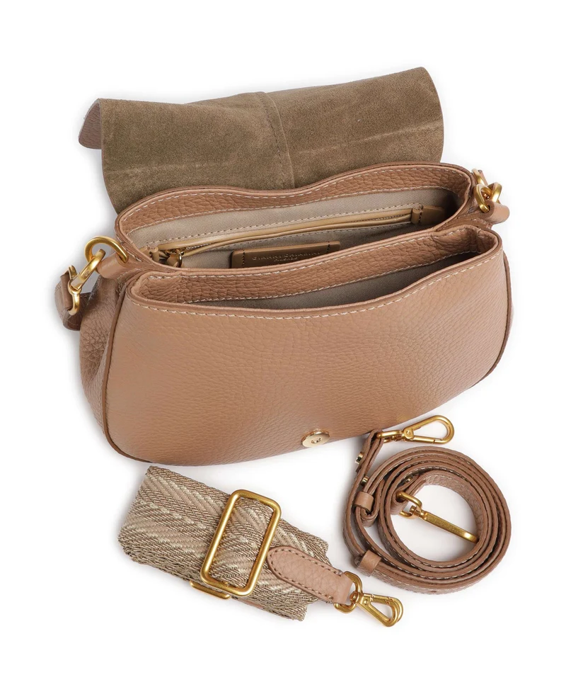 Gianni Chiarini Helena Round Schultertasche clay
