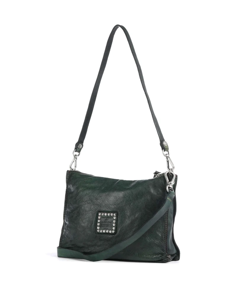 Campomaggi Schultertasche green bottle