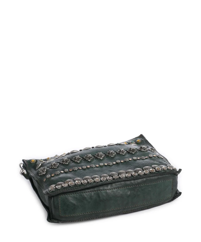 Campomaggi Schultertasche green bottle