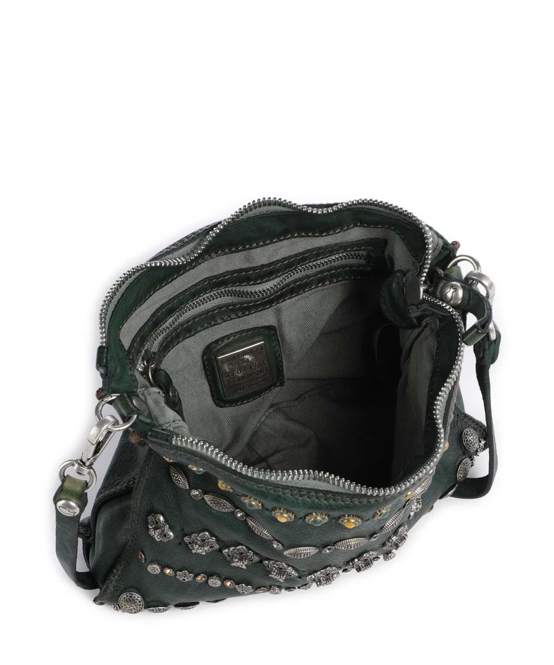 Campomaggi Schultertasche green bottle
