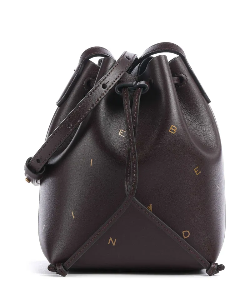 Liebeskind Soft Nappa S Bucket Handtasche burgundy