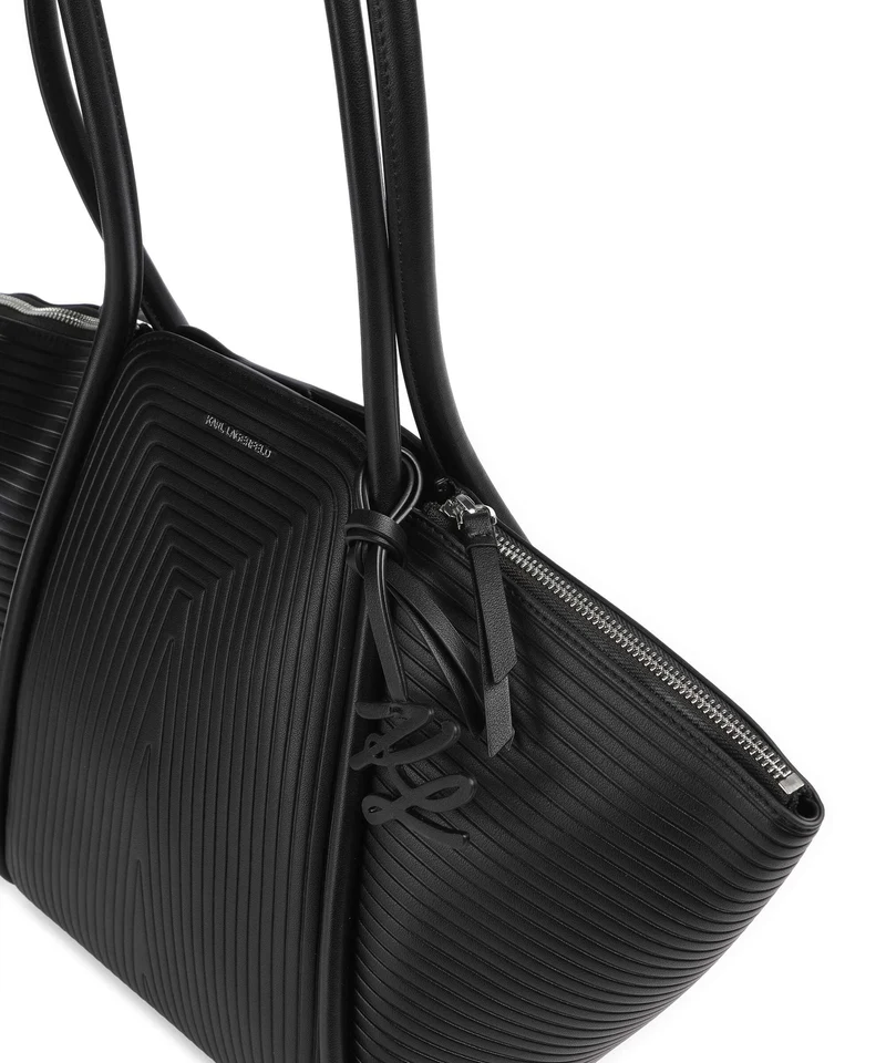 Karl Lagerfeld K/Wellen Medium Shopper black
