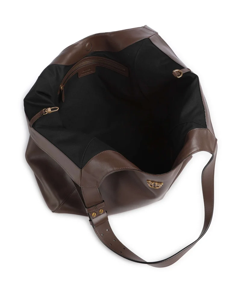 Pinko Shopper marrone castano/antique gold