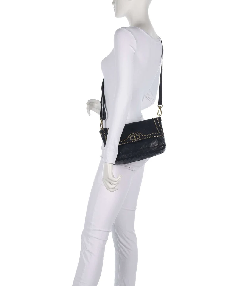 Campomaggi Schultertasche blue