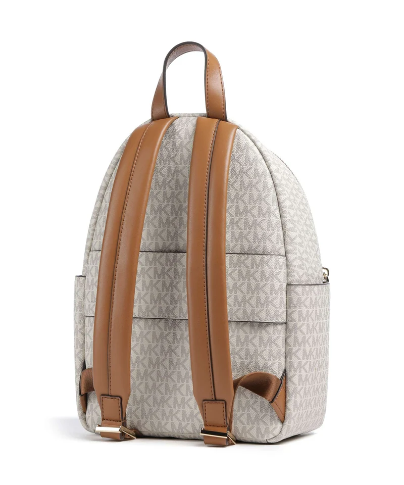 Michael Kors Tanner Medium Rucksack vanilla/acorn