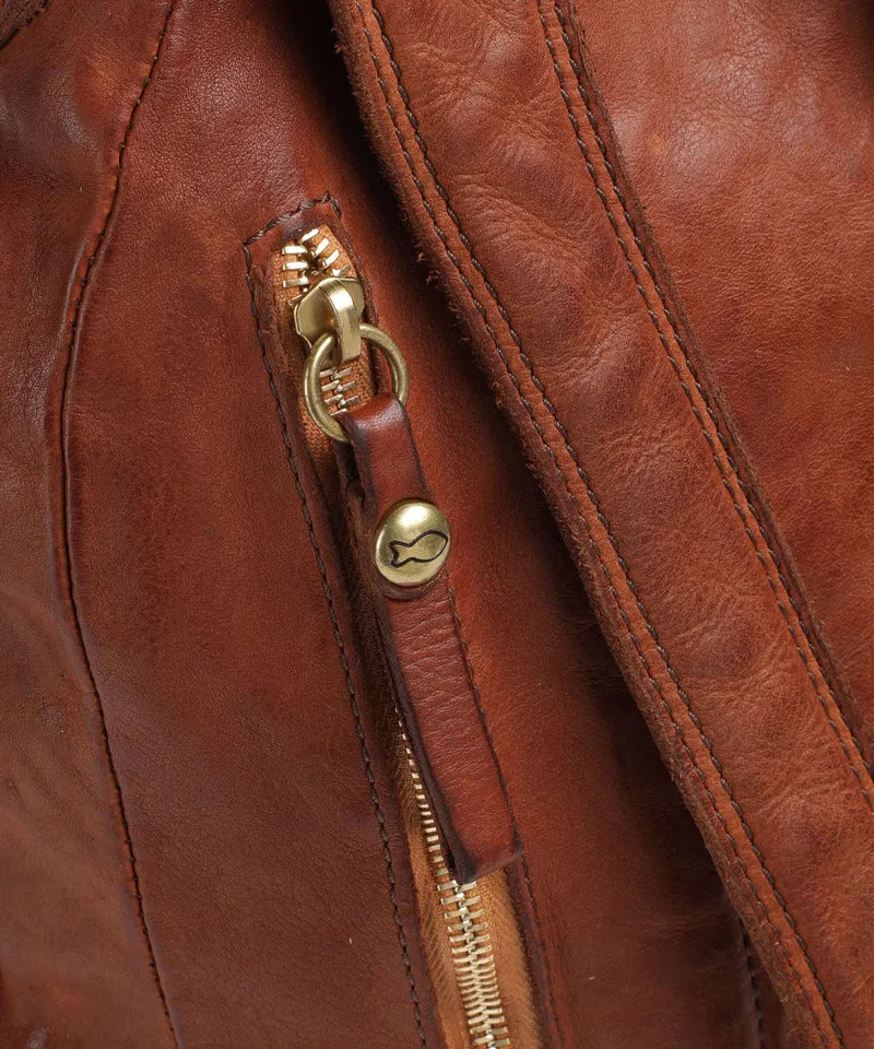 Campomaggi Rucksack cognac