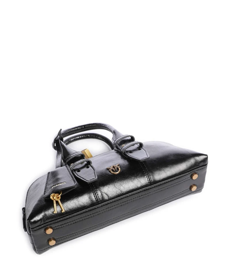 Pinko Bowling Horizontal Handtasche nero/antique gold