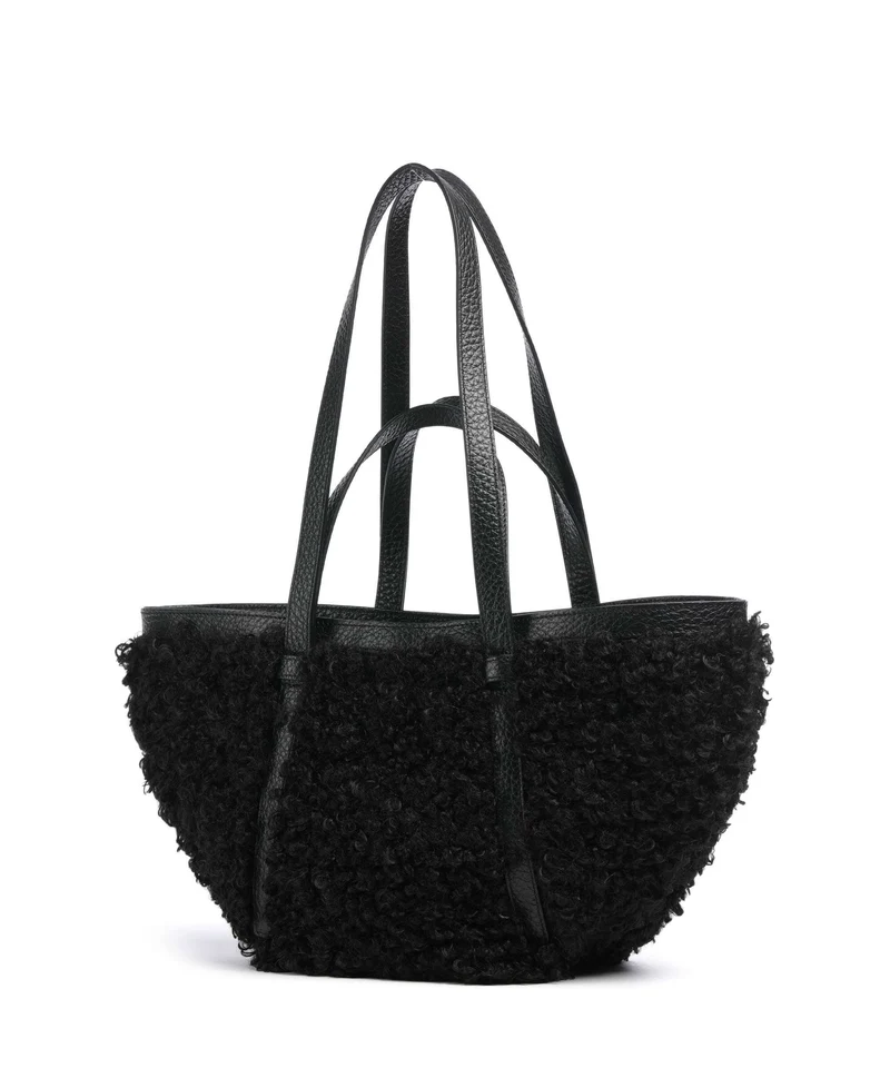 Abro Latxa Cosmo Medium Shopper black/gold