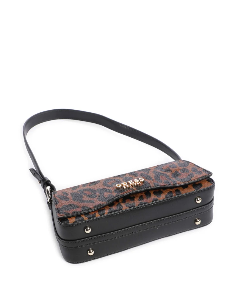 Guess Domitilla Schultertasche leopard