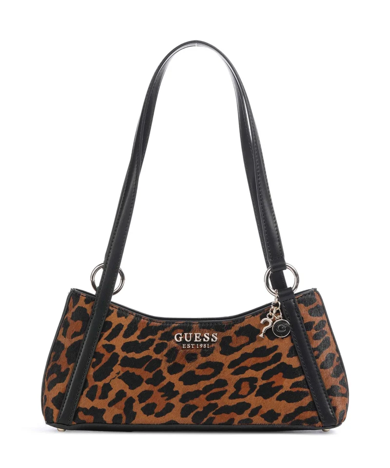 Guess Domitilla Schultertasche leopard