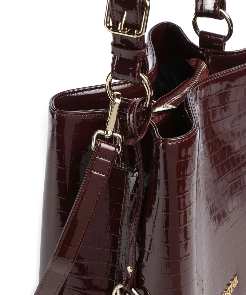 Kazar Victoria Bucket Handtasche maroon