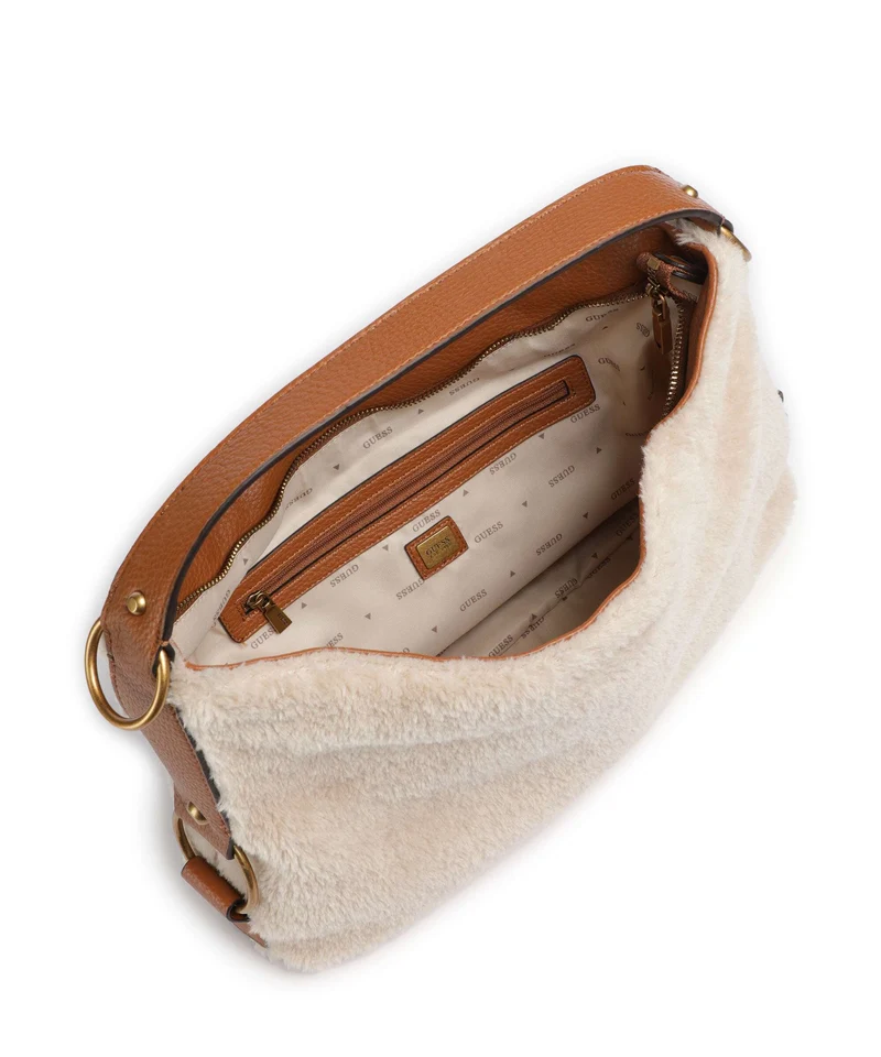 Guess Camden Beuteltasche natural/cognac