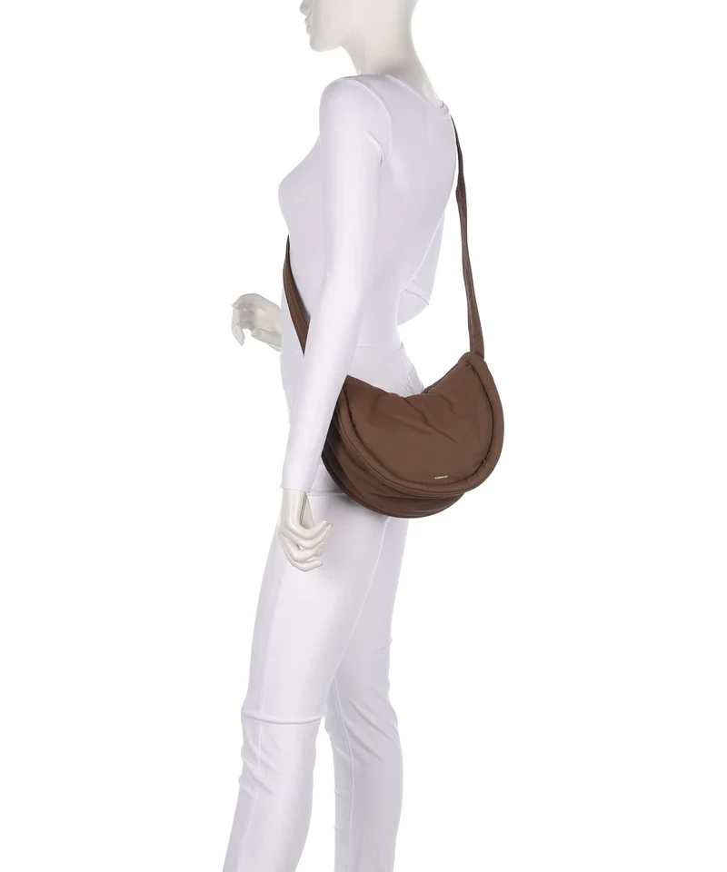 Sandqvist Curve S Umhängetasche dark taupe