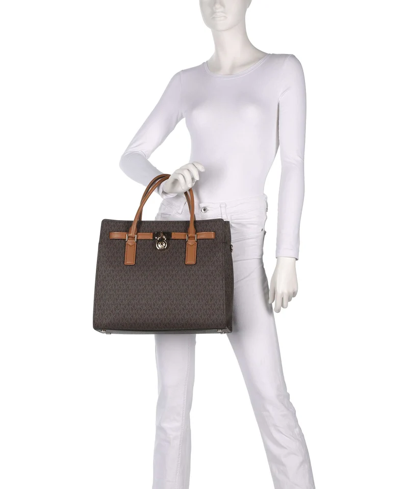 Michael Kors Hamilton Moderne Large Handtasche brown/acorn