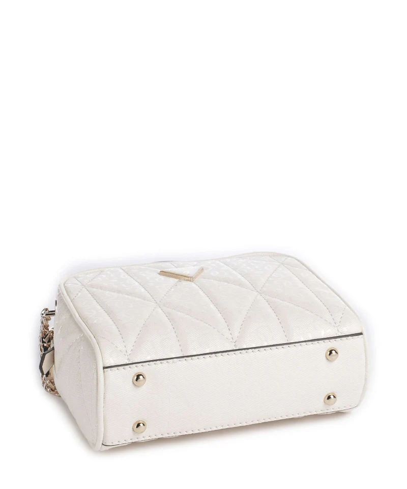 Guess Aldina G-Shine Umhängetasche offwhite