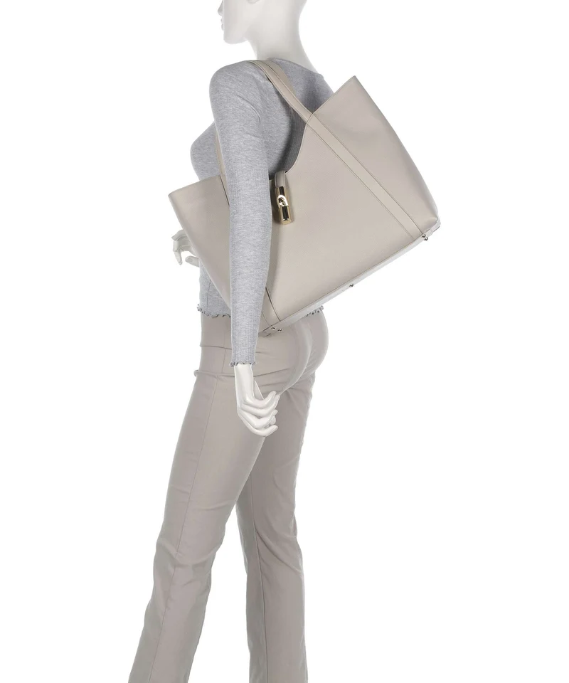 Furla Goccia XL Shopper vaniglia