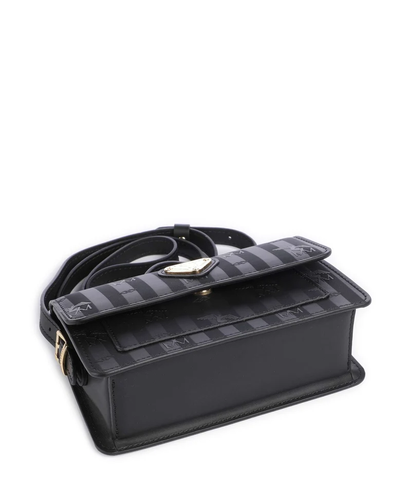 Maison Mollerus Vinerus Egg Umhängetasche classic schwarz