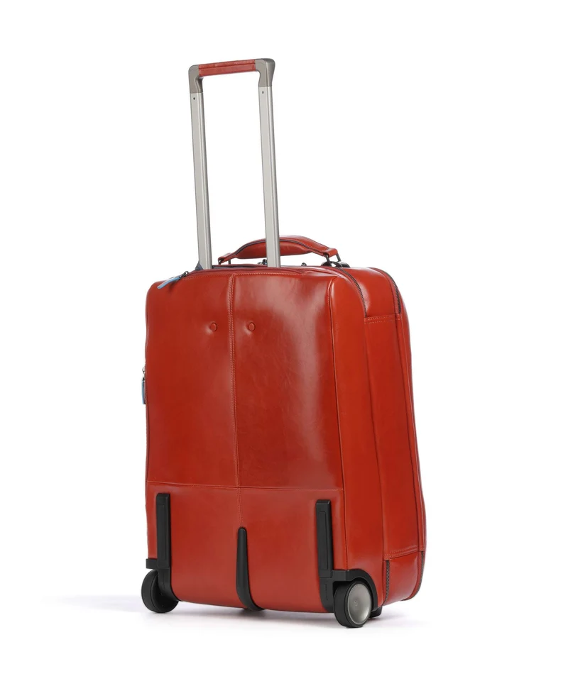 Piquadro 2-Rollen Trolley tabacco