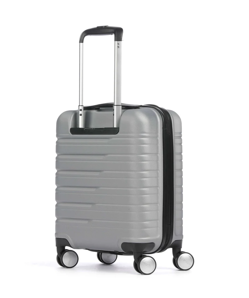 American Tourister Flashline 4-Rollen Trolley sky silver