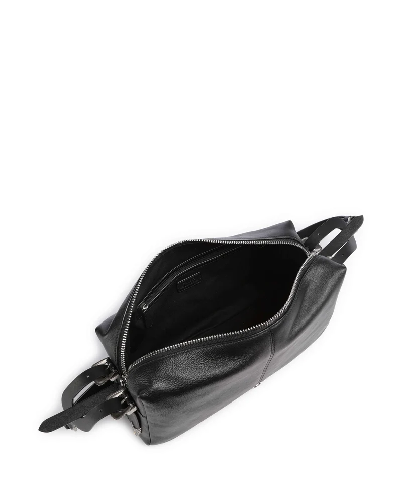 Pinko 24 Classic Schultertasche nero/old silver