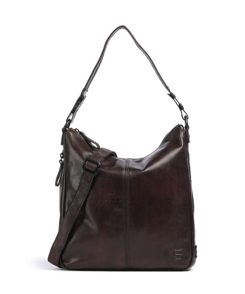 Spikes & Sparrow Apache Gayla Beuteltasche dark brown