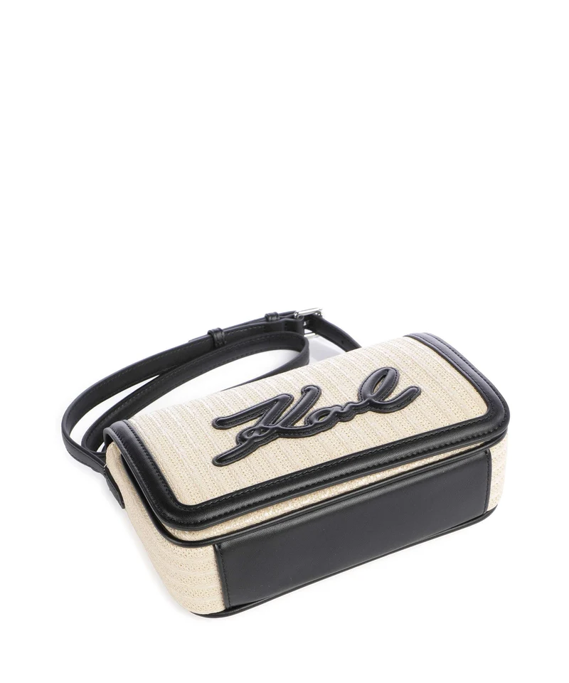 Karl Lagerfeld K/Signature Umhängetasche natural/black