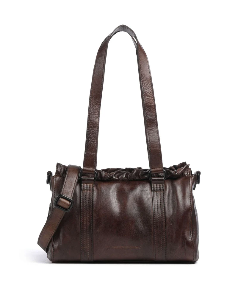 Spikes & Sparrow Apache Janetta Schultertasche dark brown