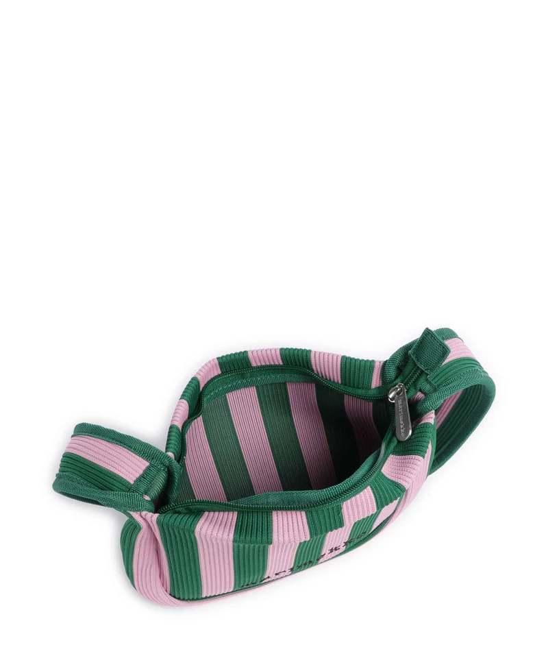Marimekko Knitted Merirosvo Schultertasche pink/dark green