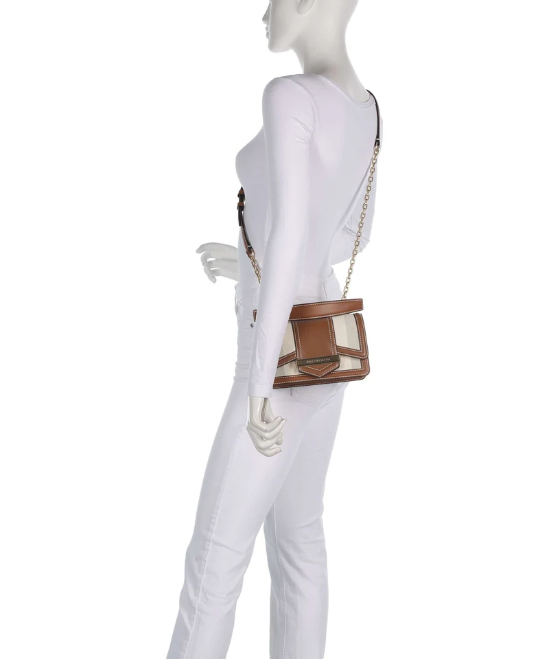Karl Lagerfeld K/Nova Small Umhängetasche natural canvas/tan