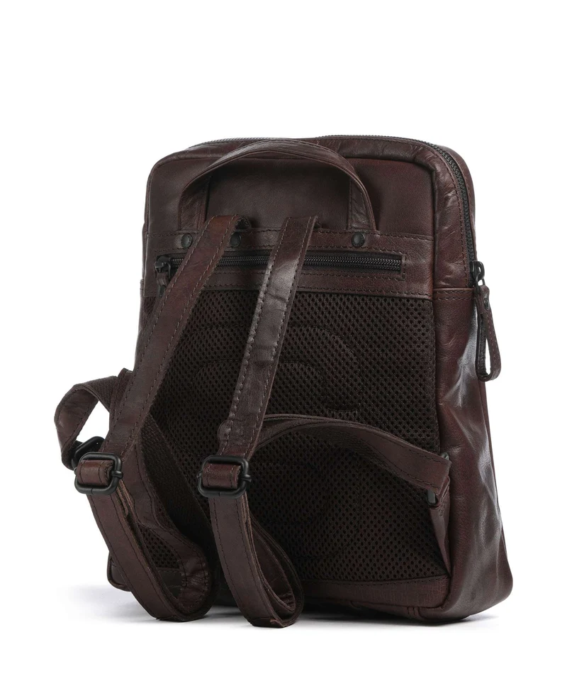 Spikes & Sparrow Bronco Roxy Rucksack dark brown