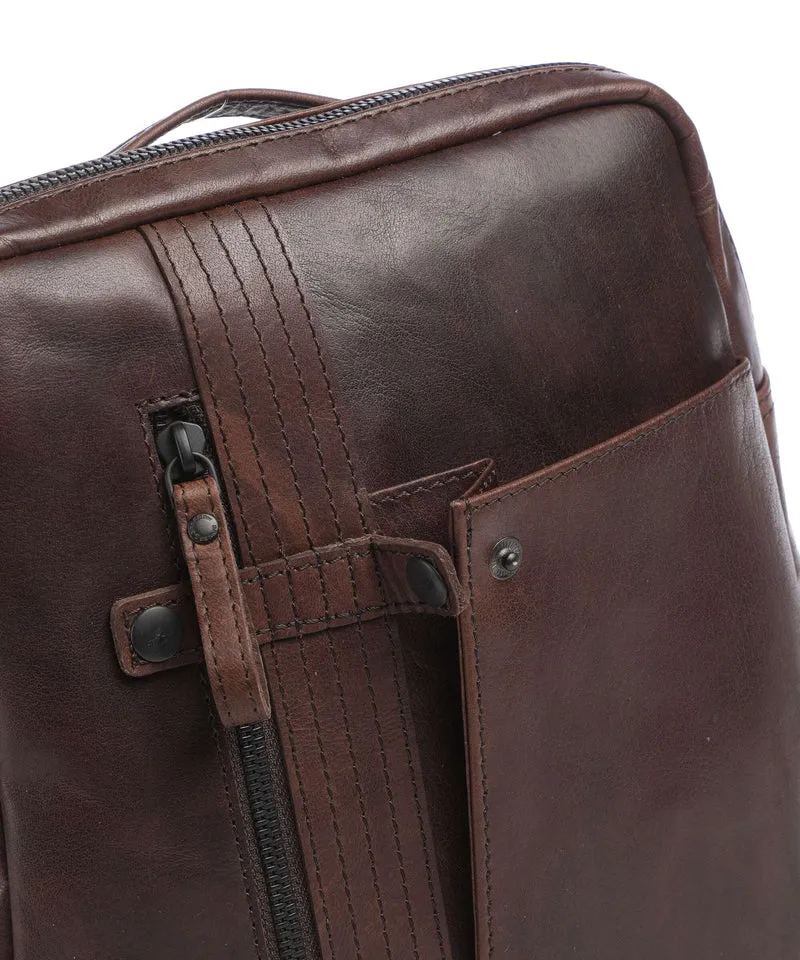 Spikes & Sparrow Bronco Roxy Rucksack dark brown