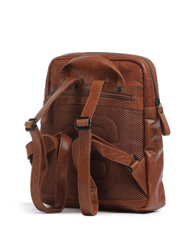 Spikes & Sparrow Bronco Roxy Rucksack brandy
