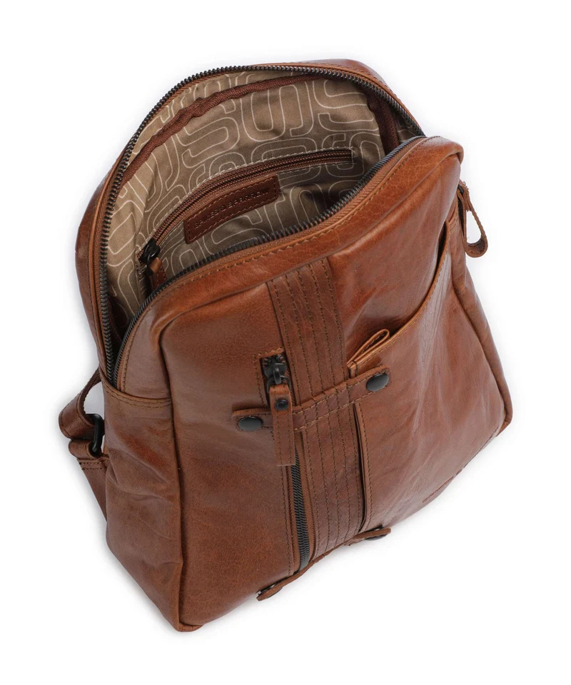 Spikes & Sparrow Bronco Roxy Rucksack brandy
